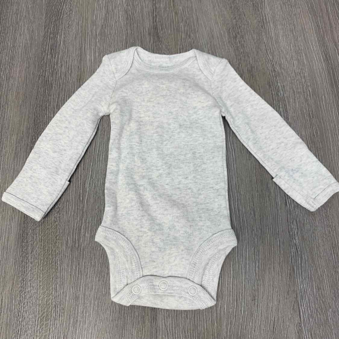 Size Preemie Gray Just One You Bodysuit