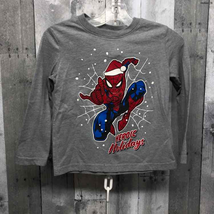 Size 4T Gray Graphic Jumping Beans Long Sleeve Shirt