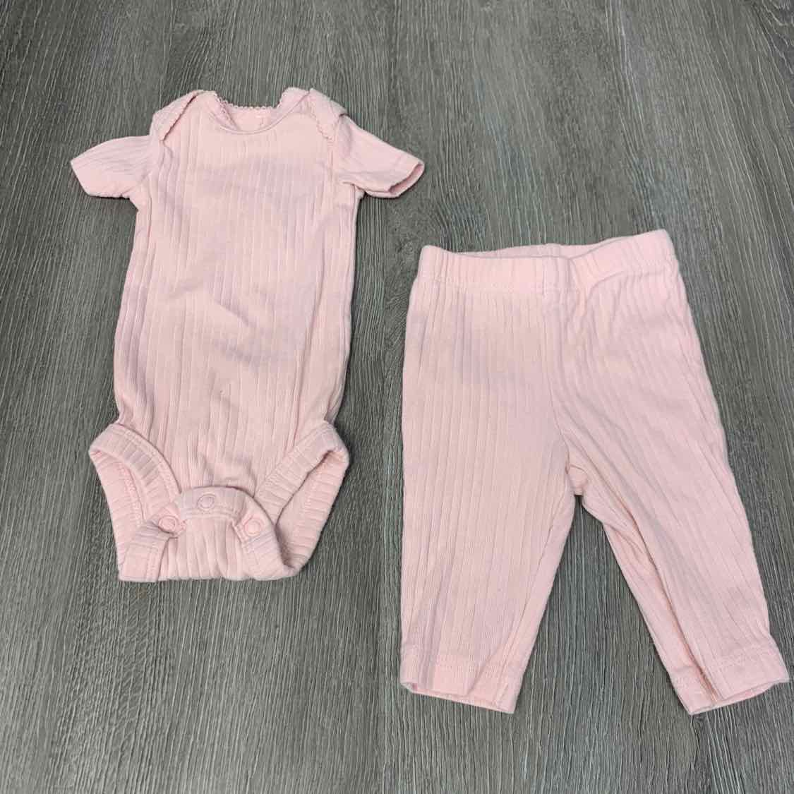 Size Preemie Pink Just One You Shirt/Leggings