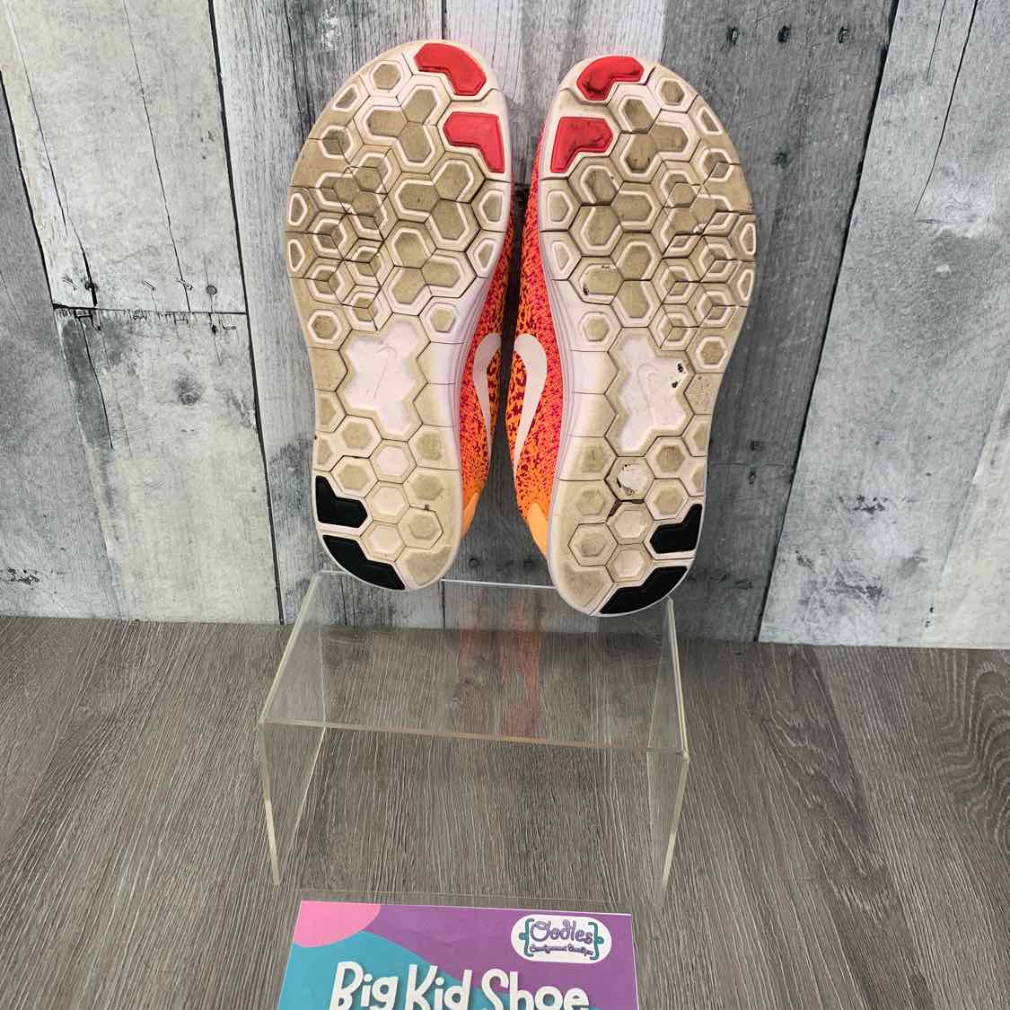 Size 6.5 Orange Sport Brand Sneakers