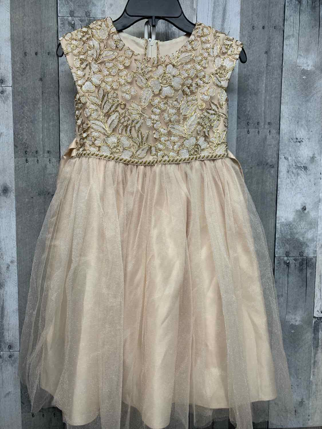 Size 8 Gold B Brand Dress - Party