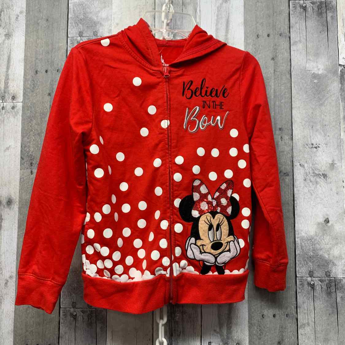 Size Medium Red Graphic Disney Parks Light Jacket