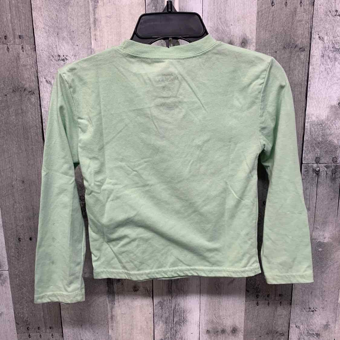 Size 4T Green Graphic Disney Long Sleeve Shirt