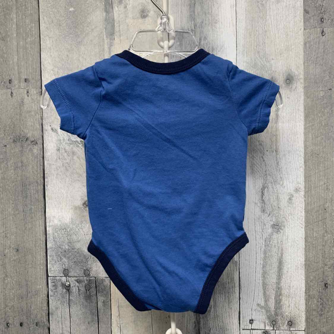 Size 3 Months Blue/Navy Sport Brand Bodysuit