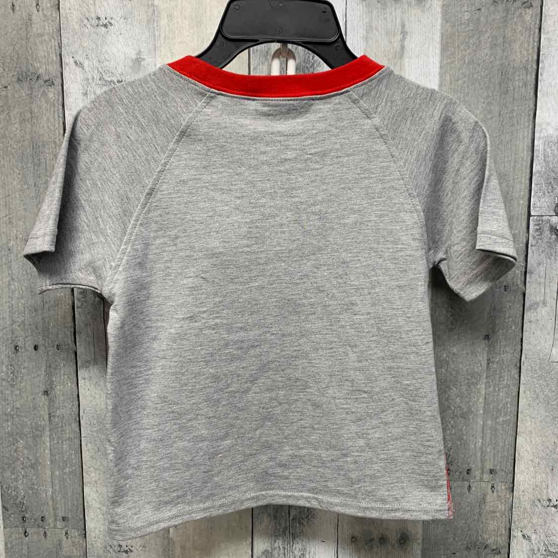 Size 5 Gray/Red Boyz Wear T Shirt