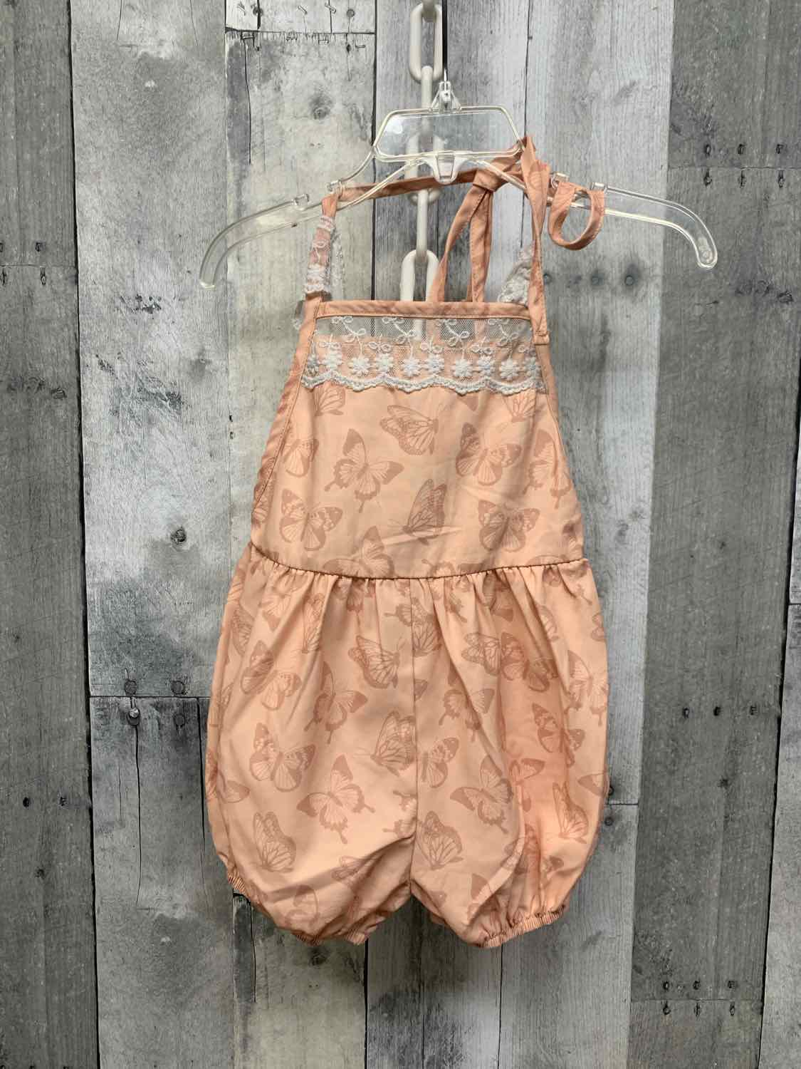 Size 18-24 Months Pink Print Bailey's Blossoms Romper