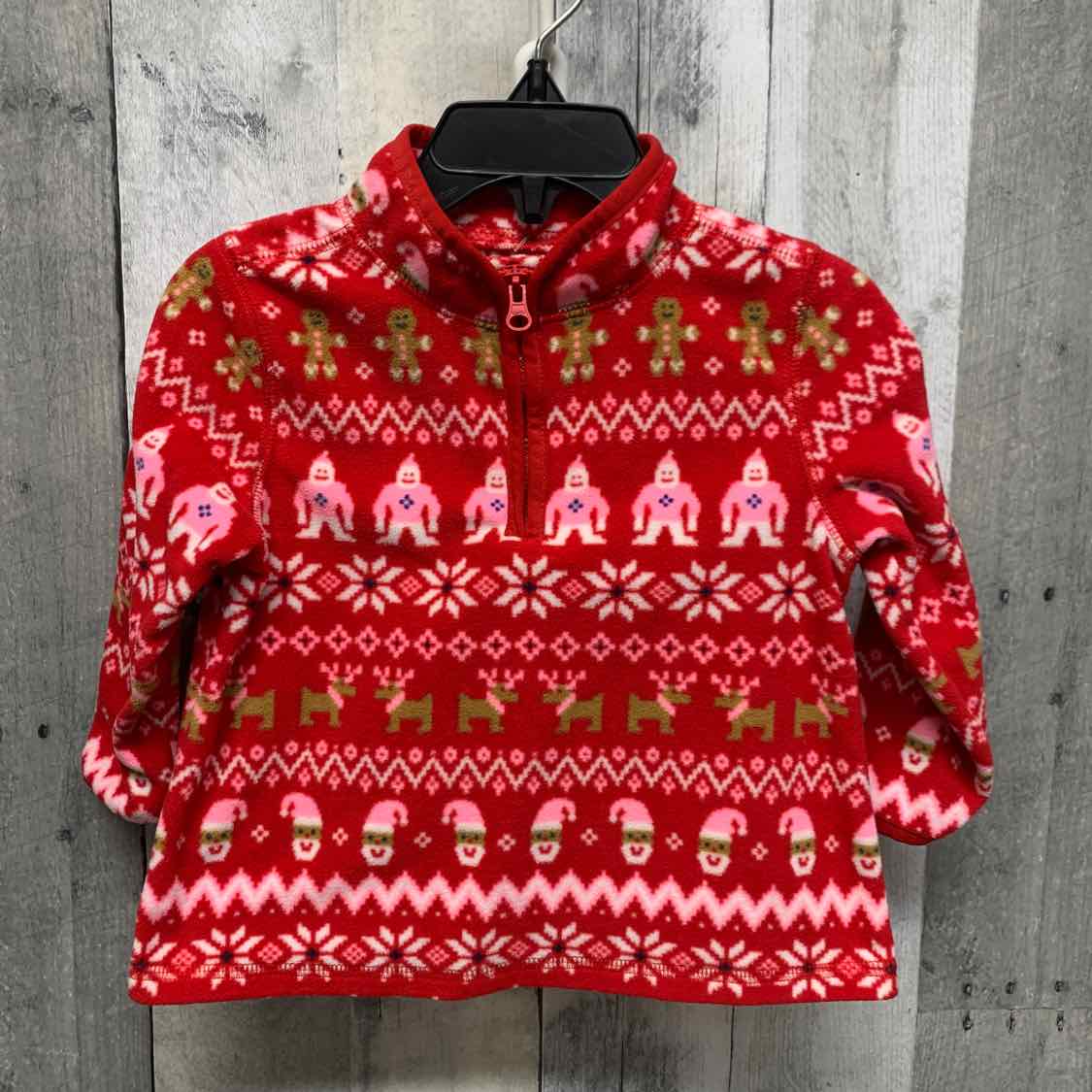 Size 18 Months Red Print Osh Kosh Pull Over