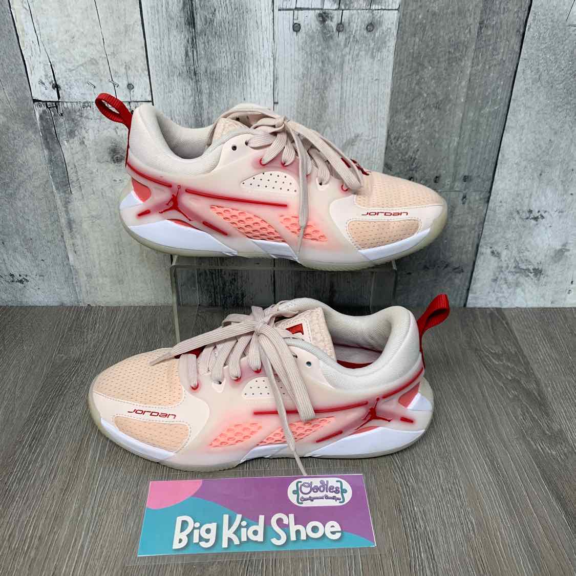 Size 7 Pink/White Sport Brand Sneakers