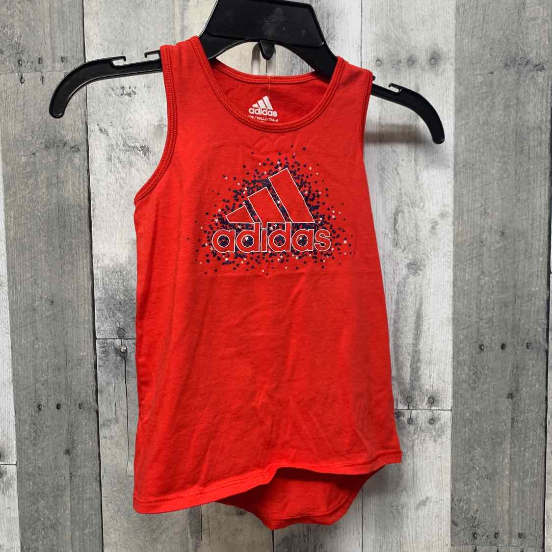 Size 5T Red Graphic Sport Brand Tank Top