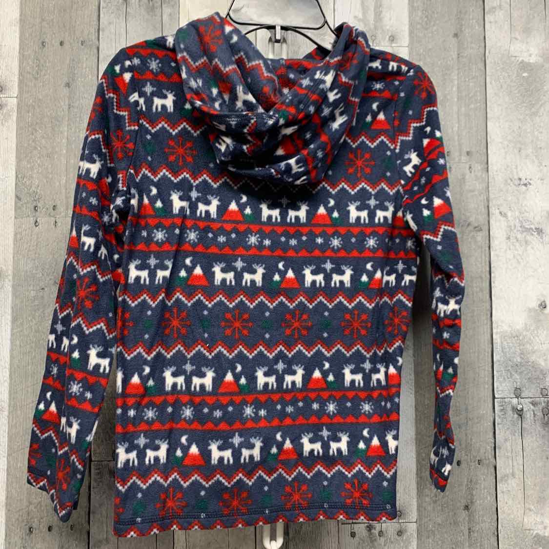 Size 8 Navy/Red Jumping Beans Pull Over