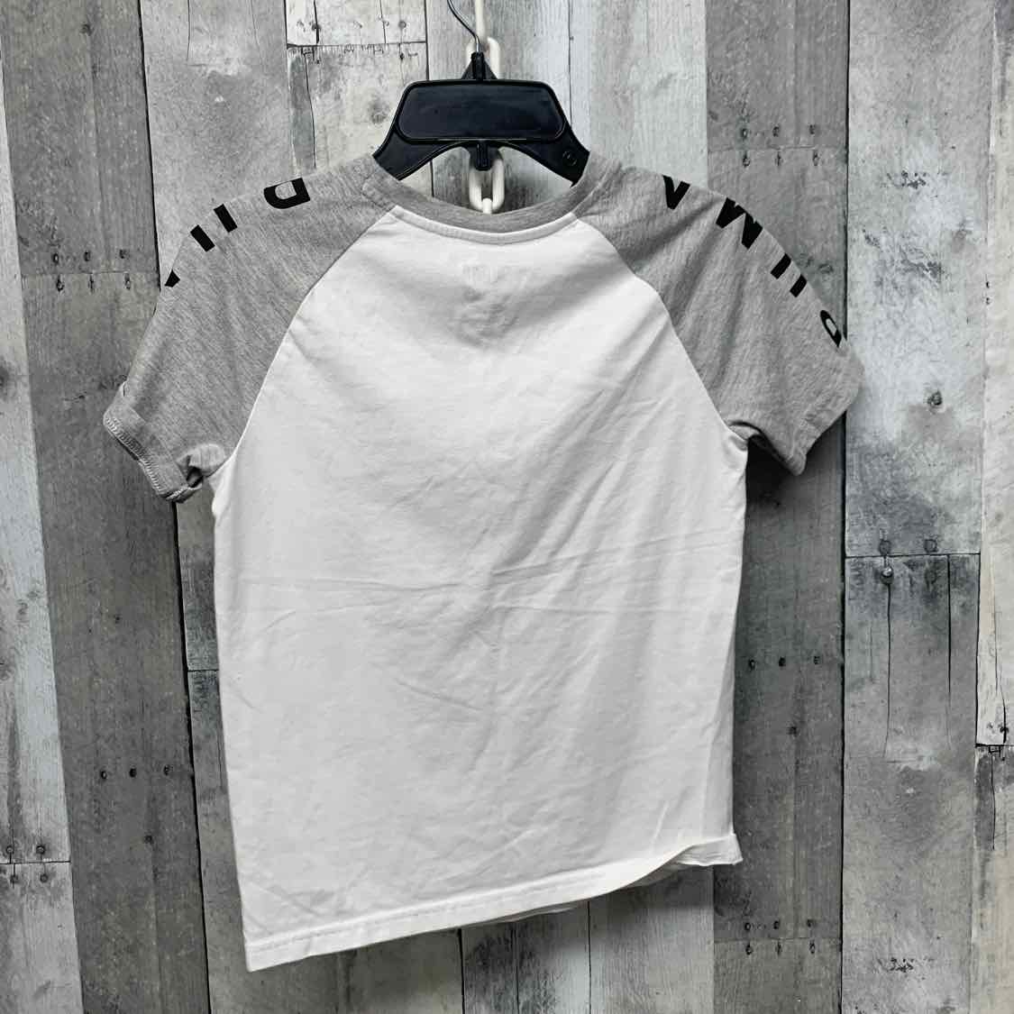 Size Medium White/Gray Puma T Shirt