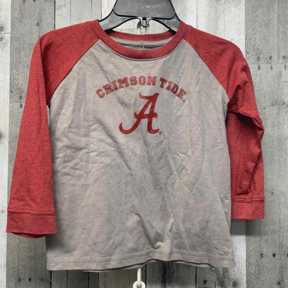 Size 5T Red/Gray B Brand Long Sleeve Shirt