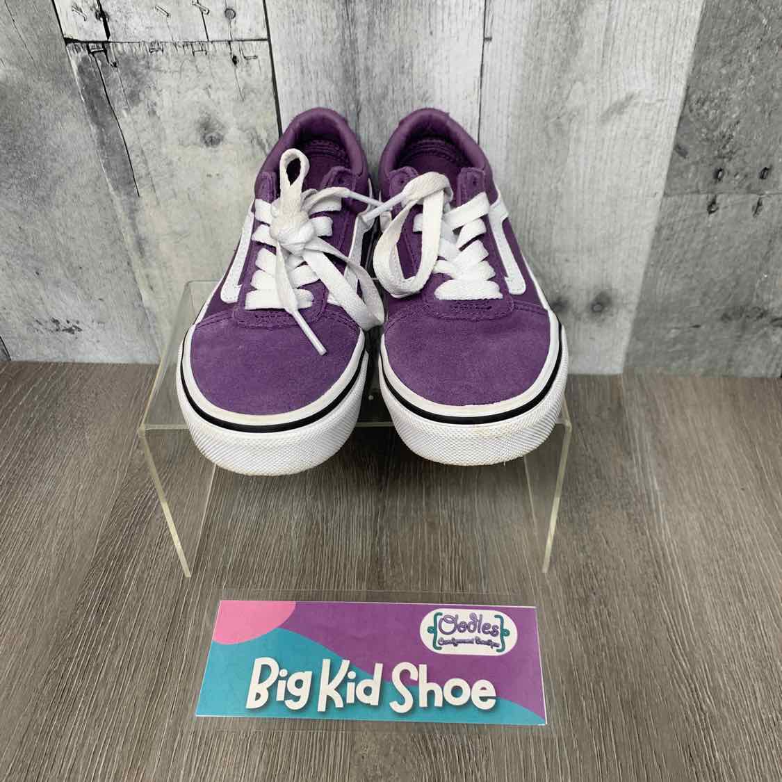 Size 11 Purple/White Vans Sneakers