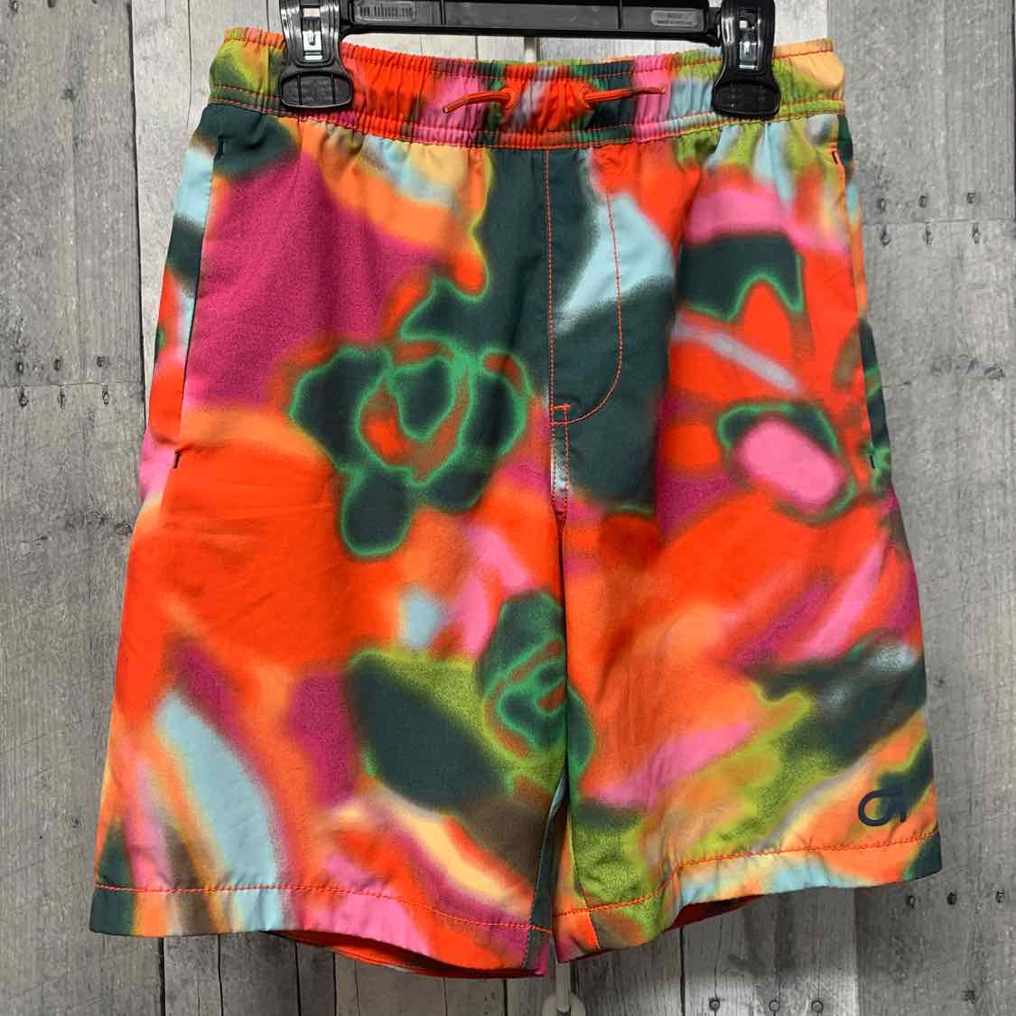 Size 12 Red/Green Gap Swim Trunks