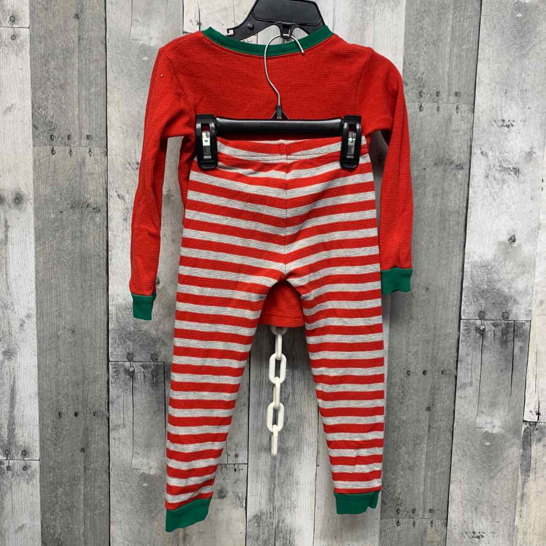 Size 3T Red/Gray Carter's 2pc PJs