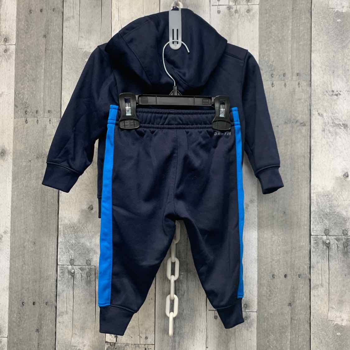 Size 12 Months Navy/Blue Sport Brand Jacket/Pants
