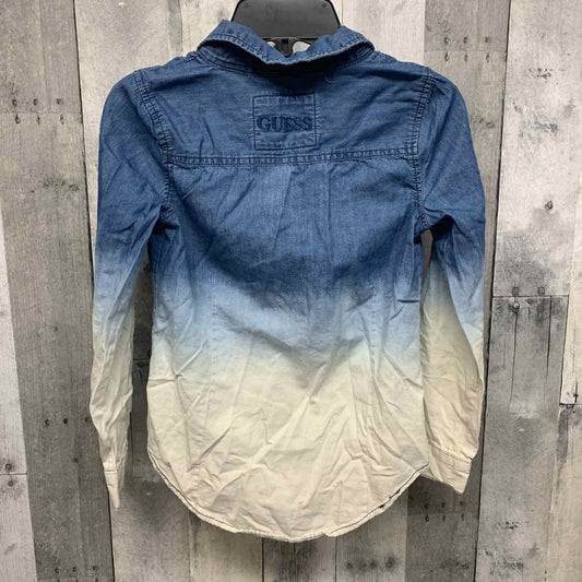 Size 10/12 Denim Guess LS Button Up