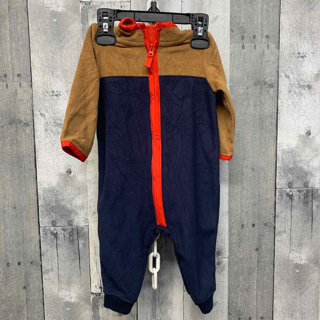 Size 6 Months Navy/Brown Carter's Light Jacket