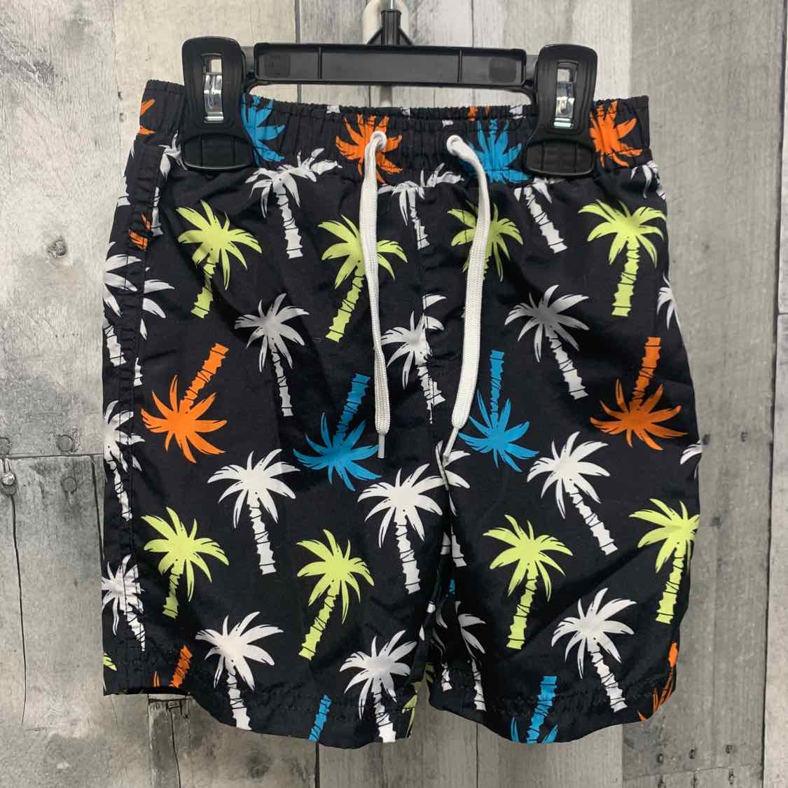 Size 3T Black Print B Brand Swim Trunks