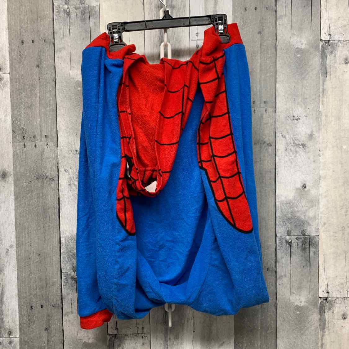 Size 10/12 Red/Blue Spiderman Footy PJs