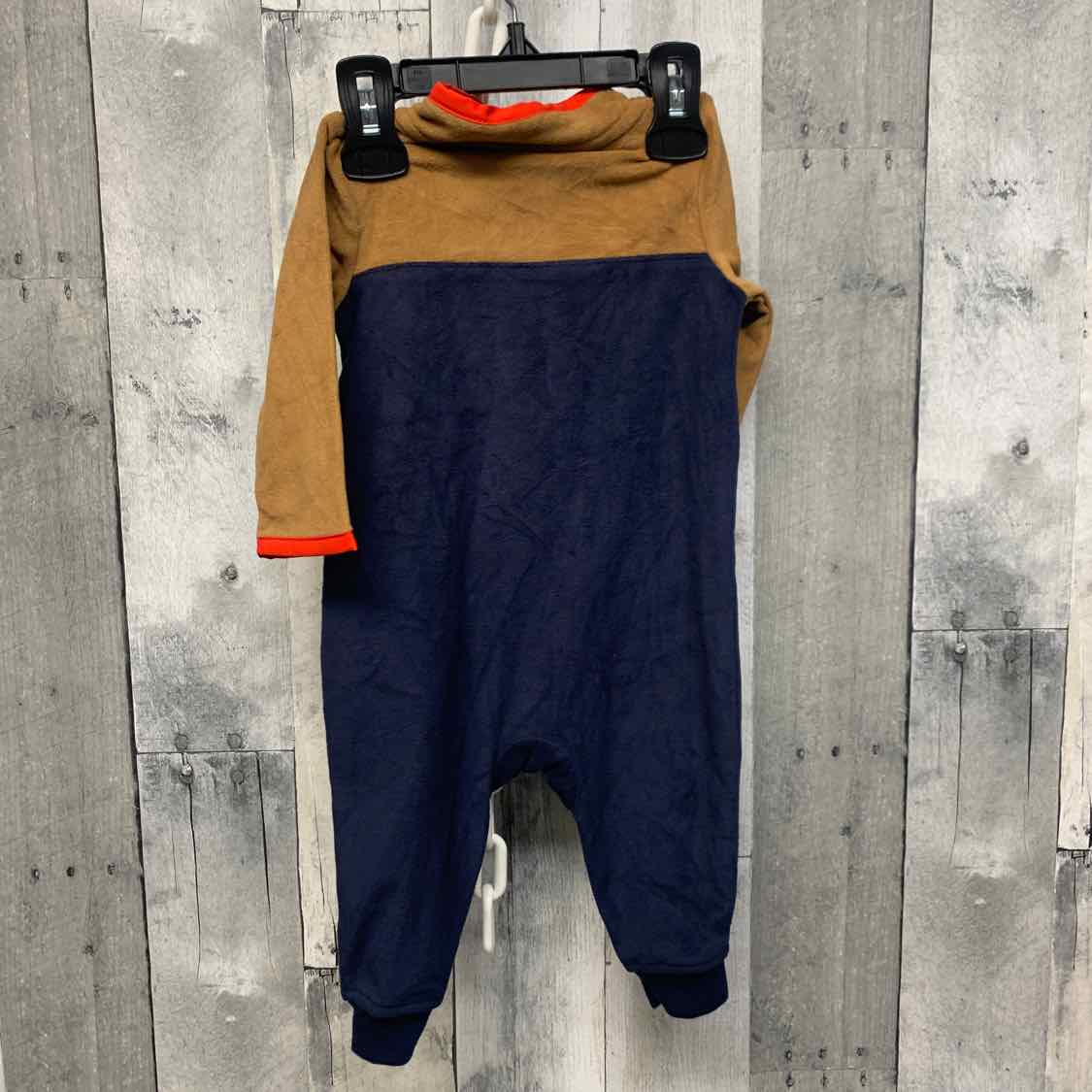 Size 6 Months Navy/Brown Carter's Light Jacket