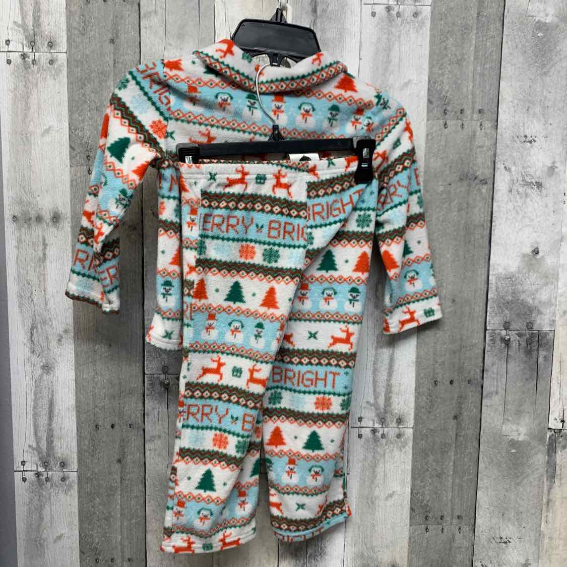 Size 4/5 Blue Print Holiday Brands 2pc PJs