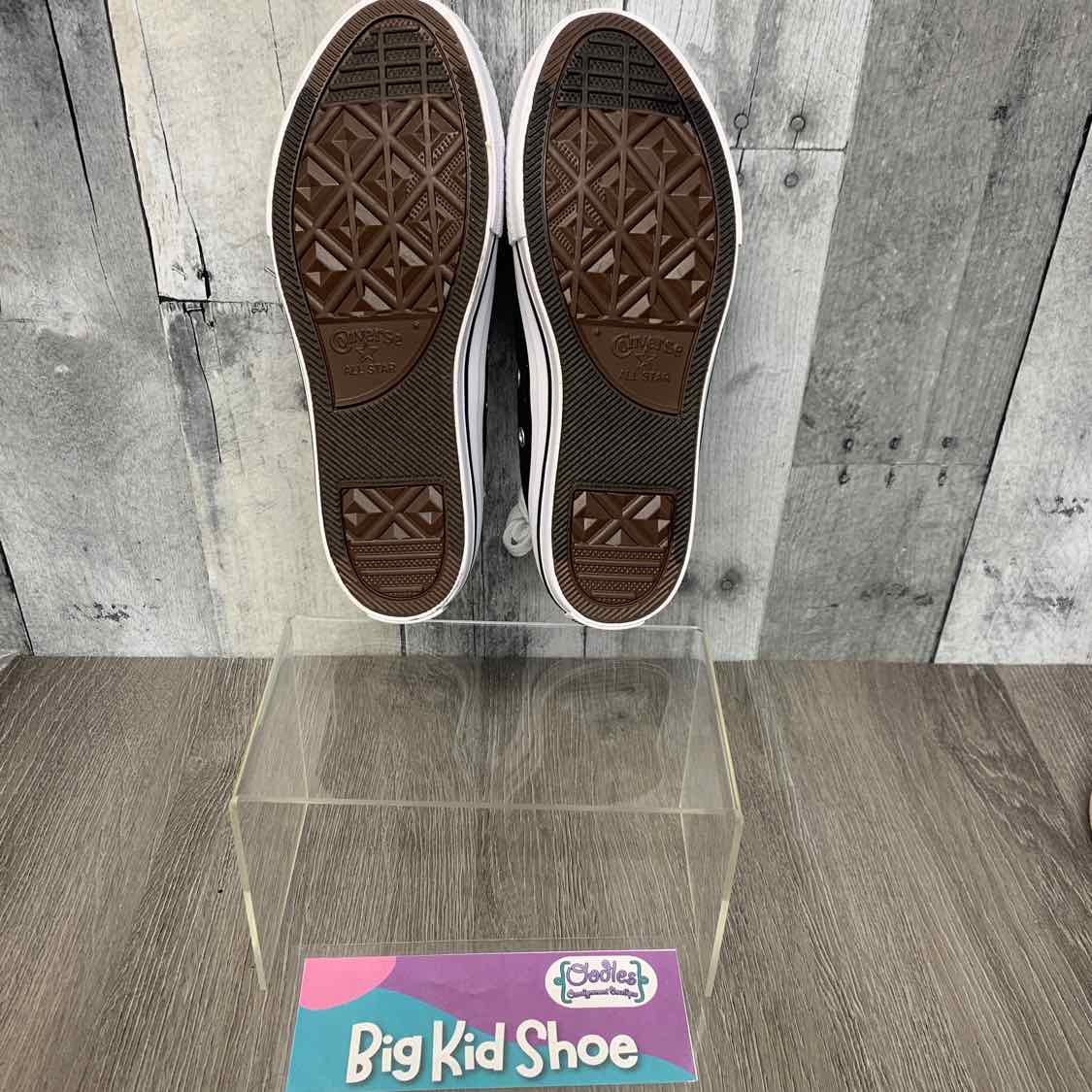 Size 3 Black Converse Sneakers