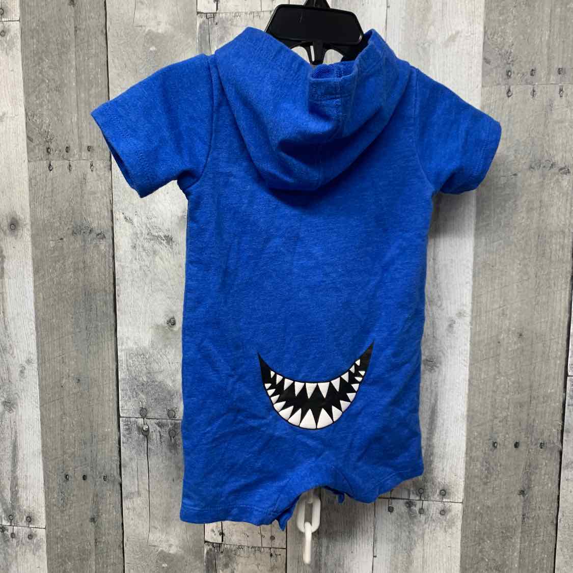 Size 6-9 Months Blue Hurley Romper