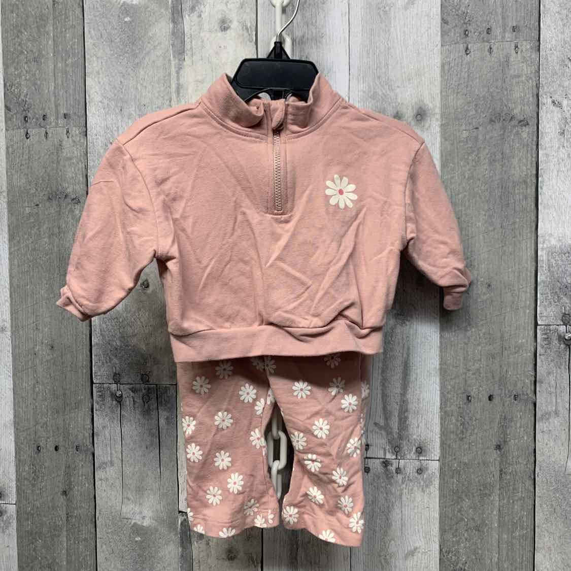 Size 3-6 Months Pink Cat & Jack Shirt/Pants