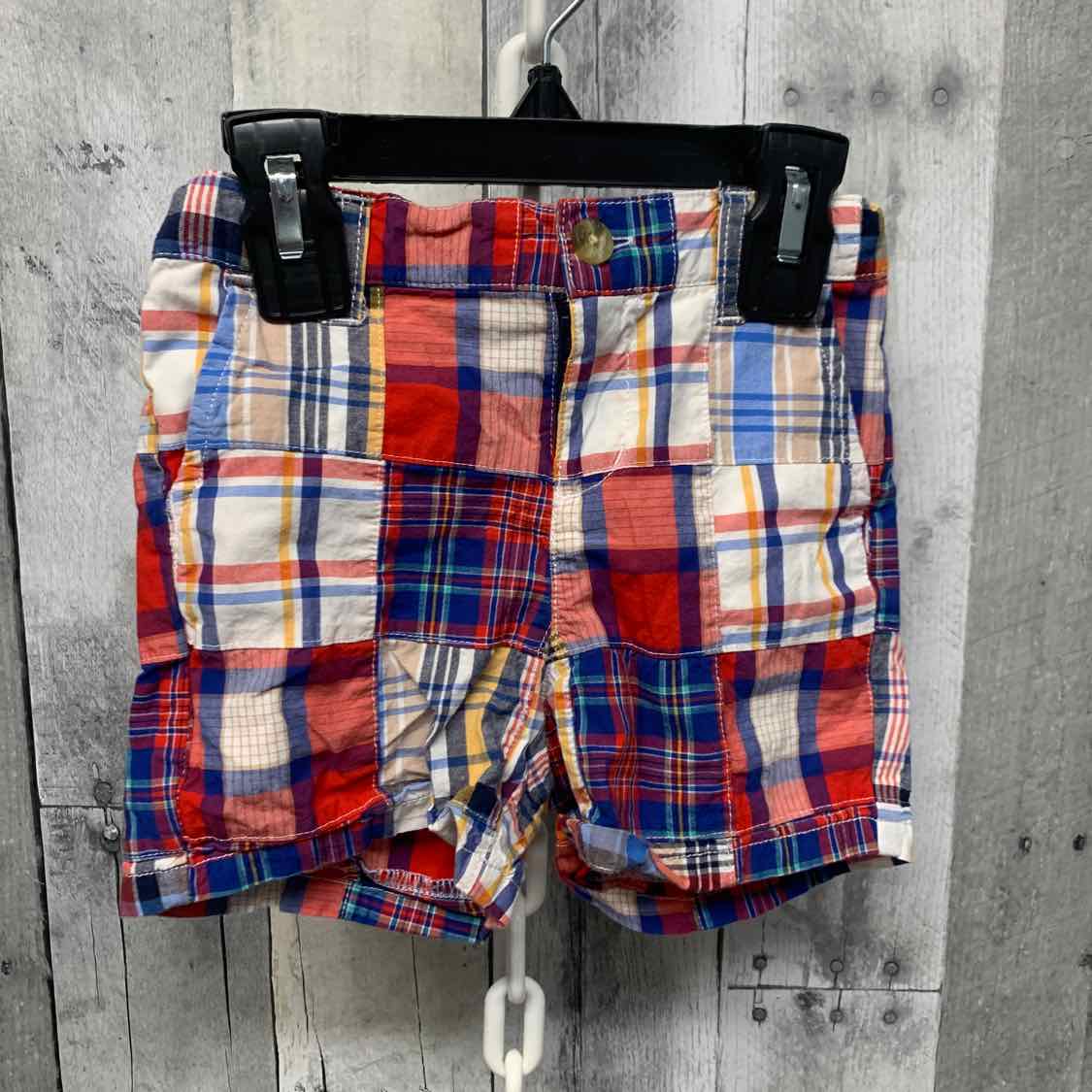 Size 18-24 Months Red Plaid Janie & Jack Shorts