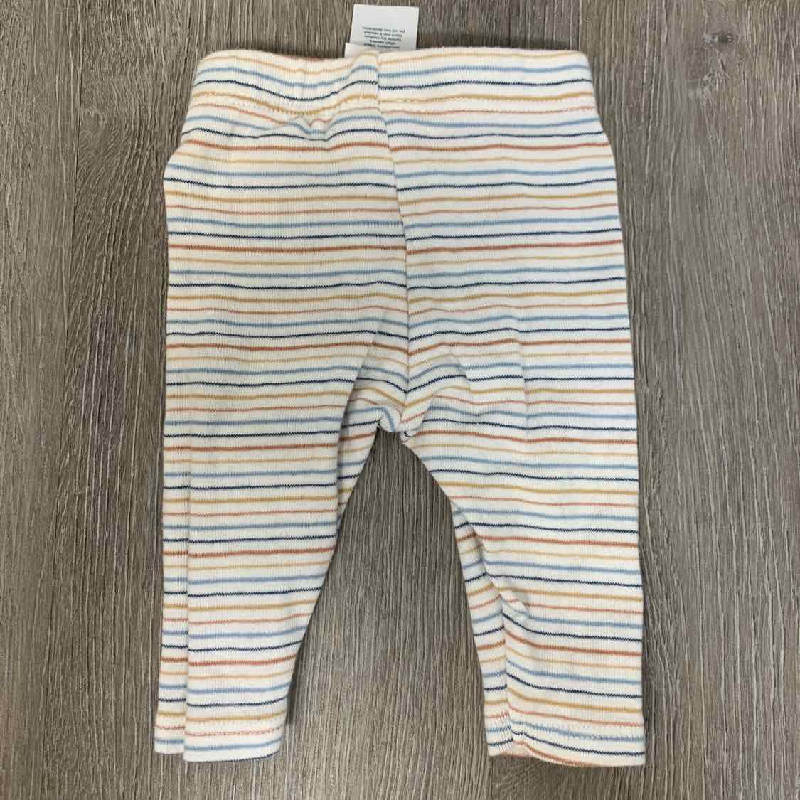 Size Preemie White Striped Just One You Pants