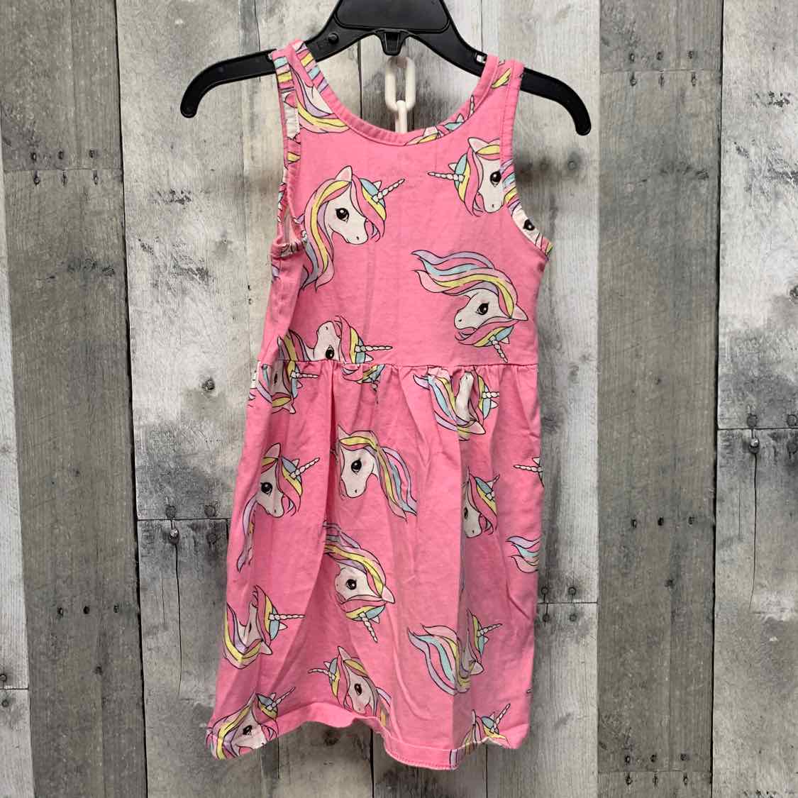 Size 3/4 Pink Print H&M Dress - Knit