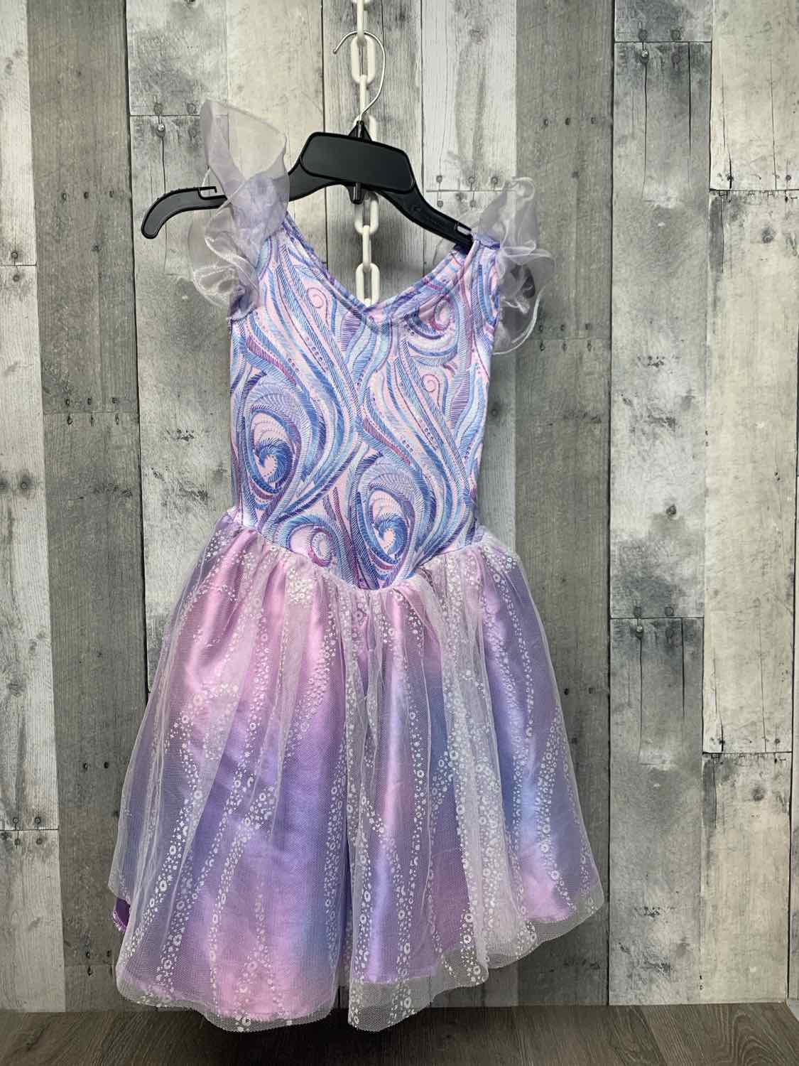 Spirit Purple/Blue Size Medium Halloween Costume - Big Kid