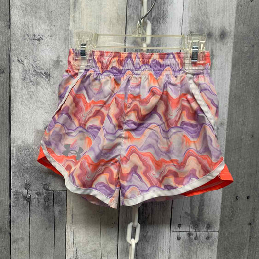 Size 5 Purple/Orange Sport Brand Shorts - Athletic