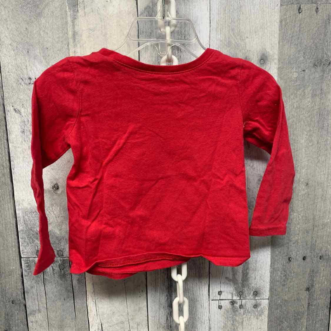 Size 18-24 Months Red Graphic Children's Place Long Sleeve Shirt