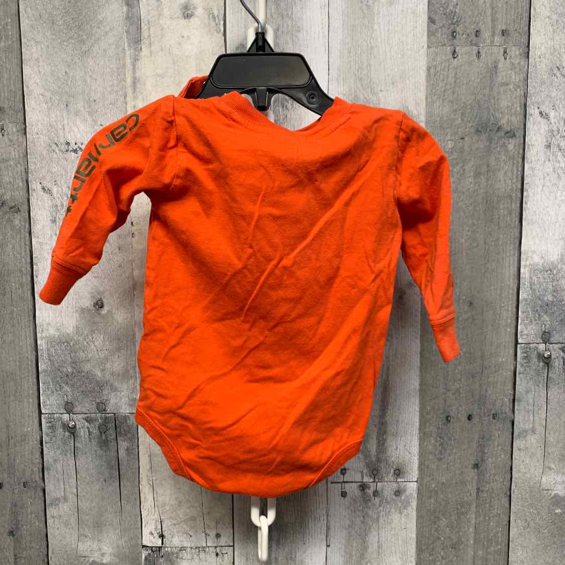 Size 6 Months Orange Carhartt Bodysuit