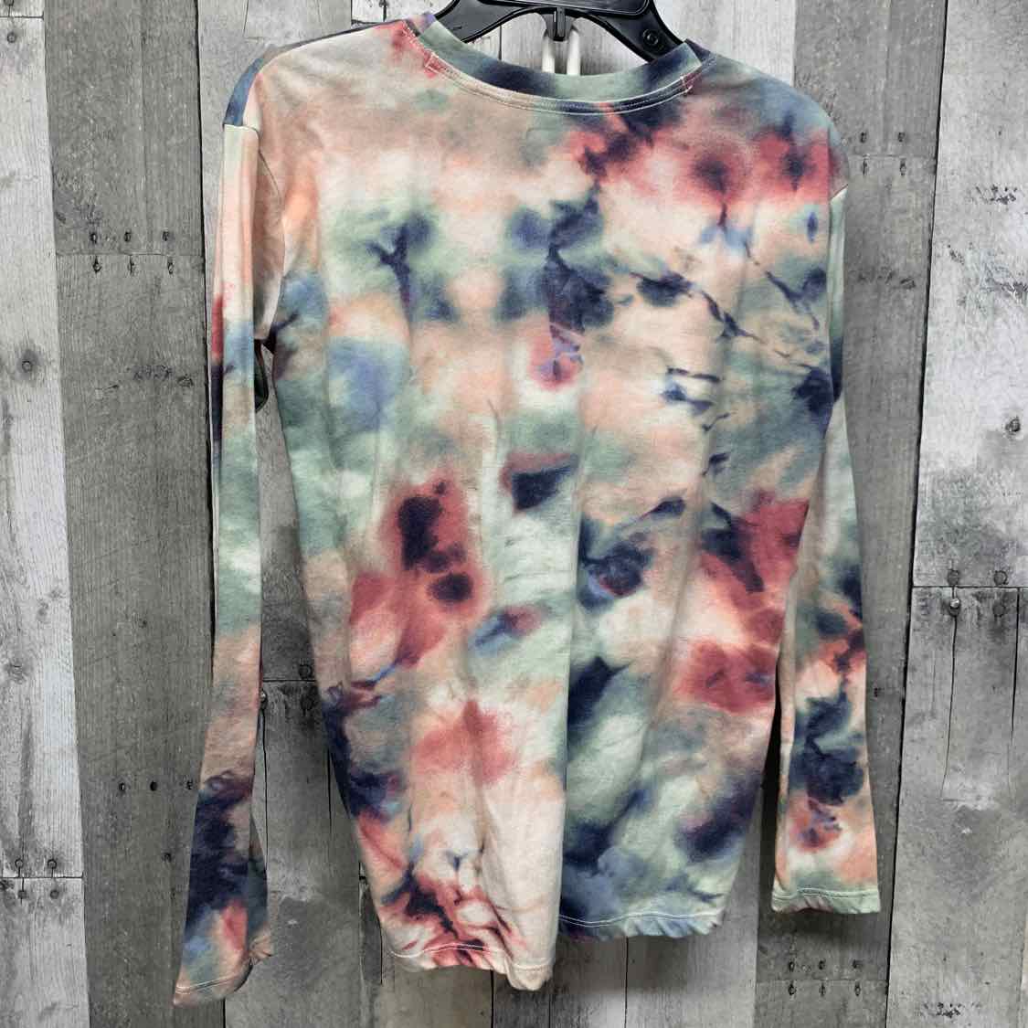 Size 11/12 Green/Blue Abercrombie Long Sleeve Shirt