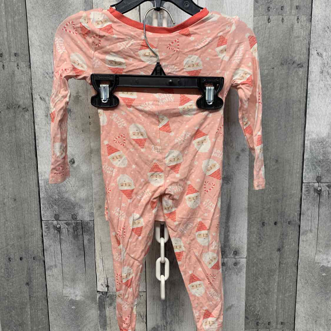 Size 12 Months Pink Print Bamboo 2pc PJs