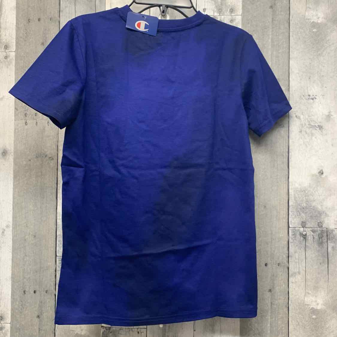 Size Medium Navy Print Champion T Shirt