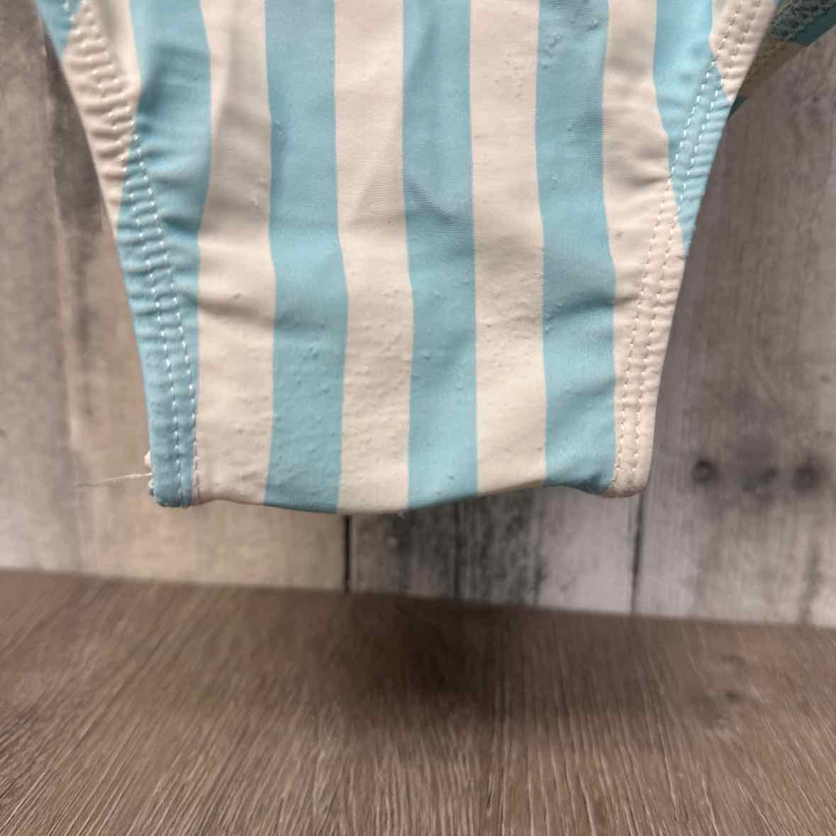 Size 24 Months/2T Blue/Pink Mud Pie Swim Suit - 1pc - OodlesCB