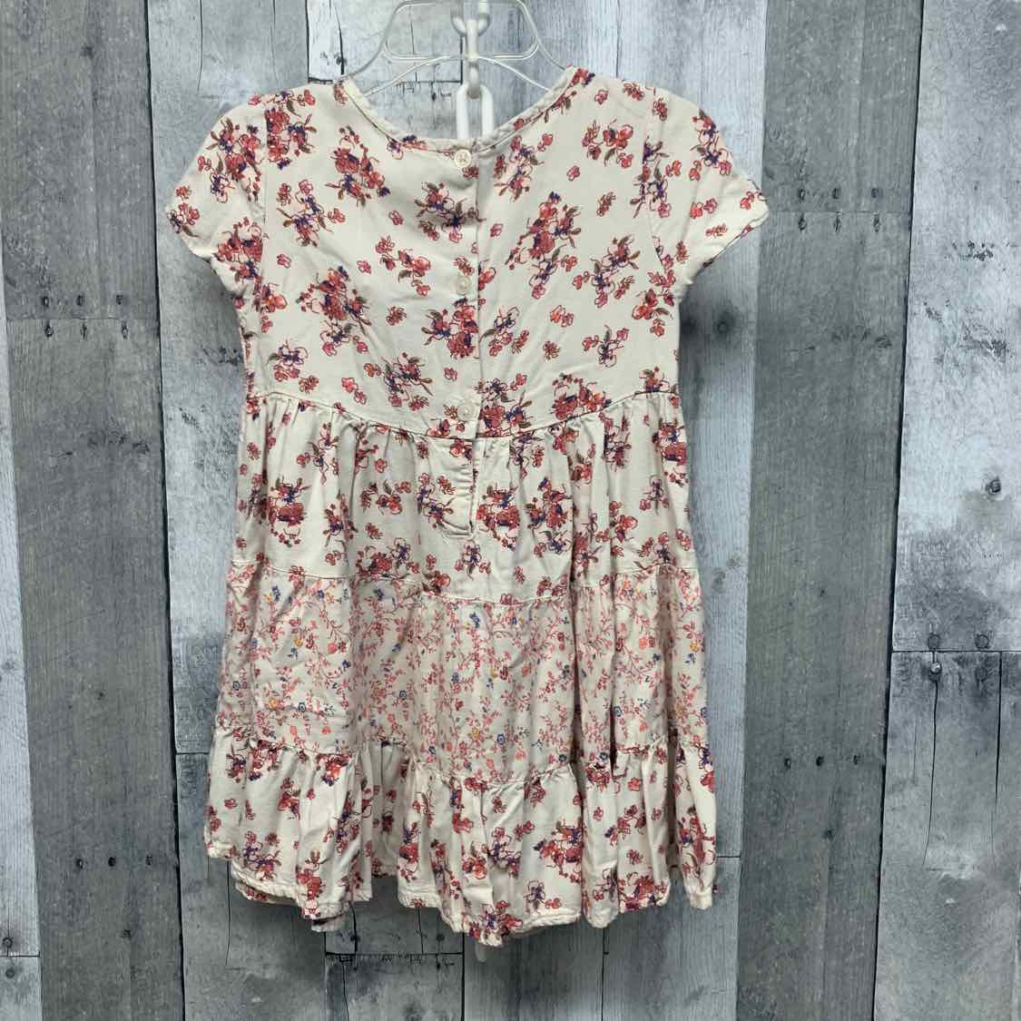 Size 3T Ivory Print Osh Kosh Dress