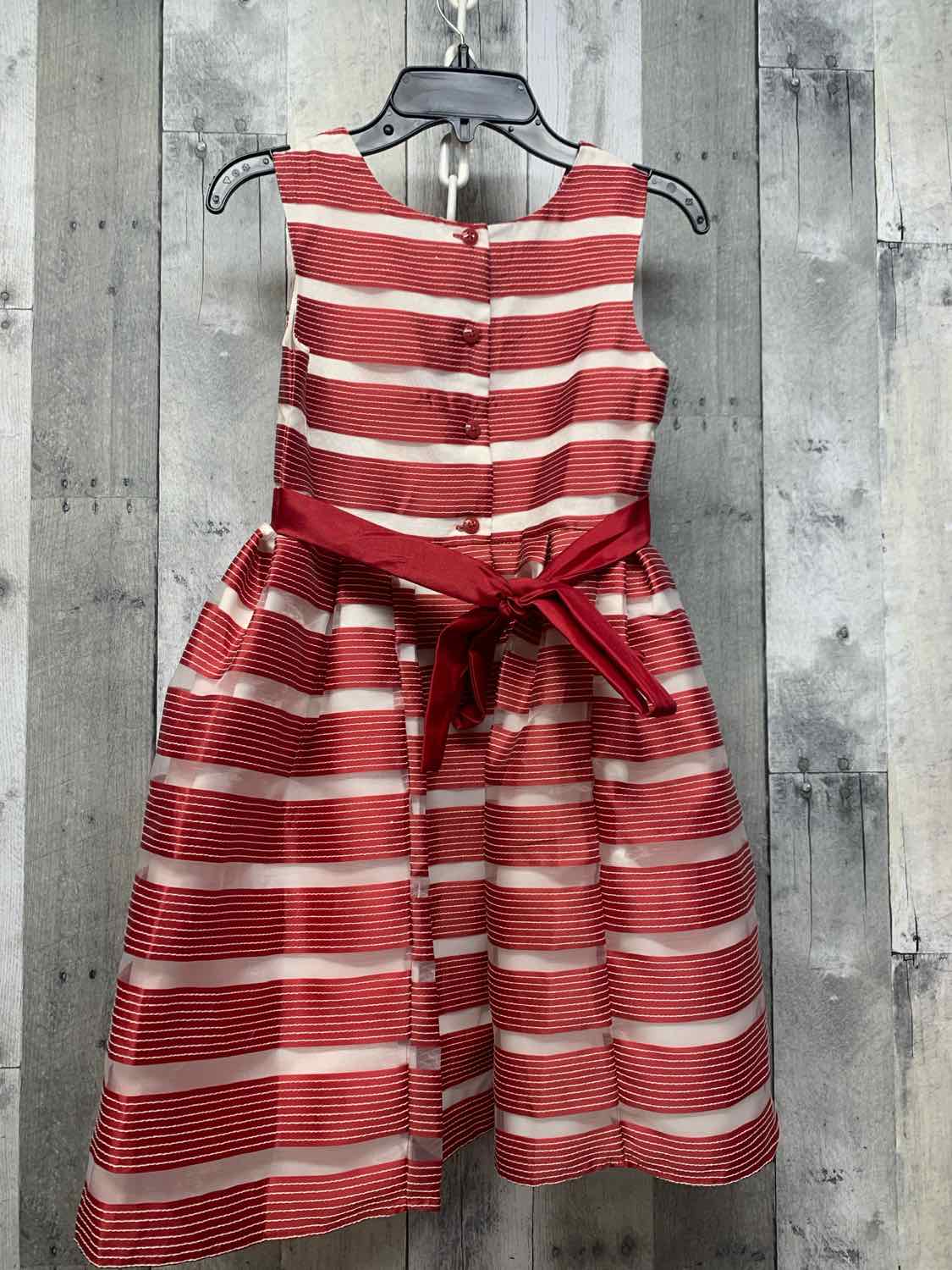 Size 8 Red/White Jona Michelle Dress - Party