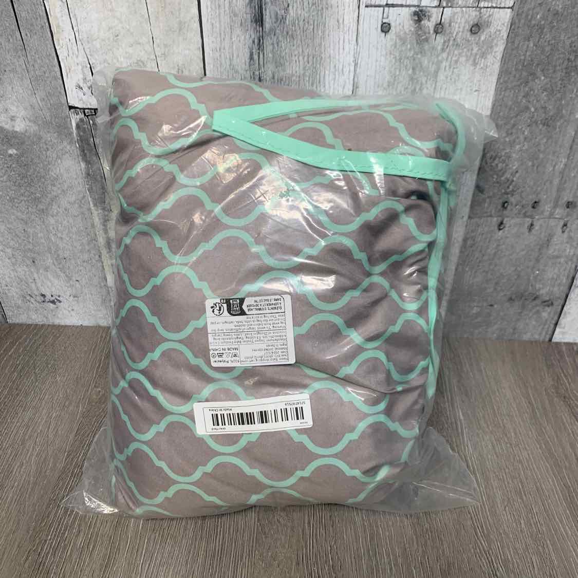 Generic Gray/Teal Cart Cover