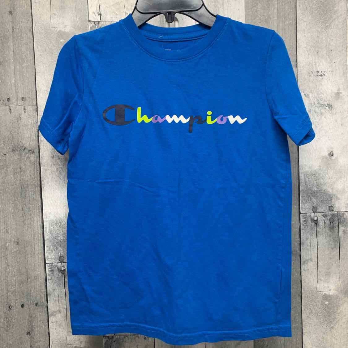 Size Medium Blue Champion T Shirt