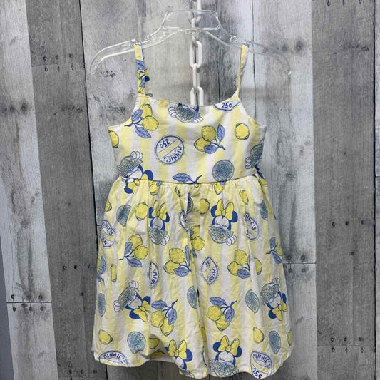Size 2T Yellow/White Disney Dress