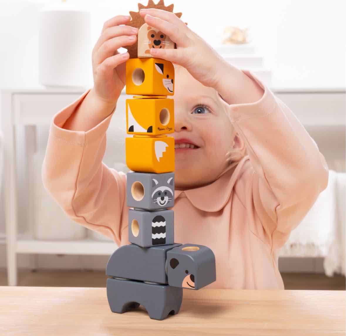 Melissa & Doug Blockables Woodland Friends