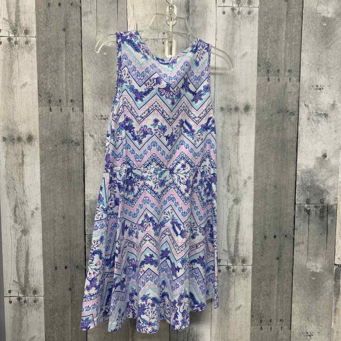 Size 5/6 Blue Print Children's Place Dress - Knit