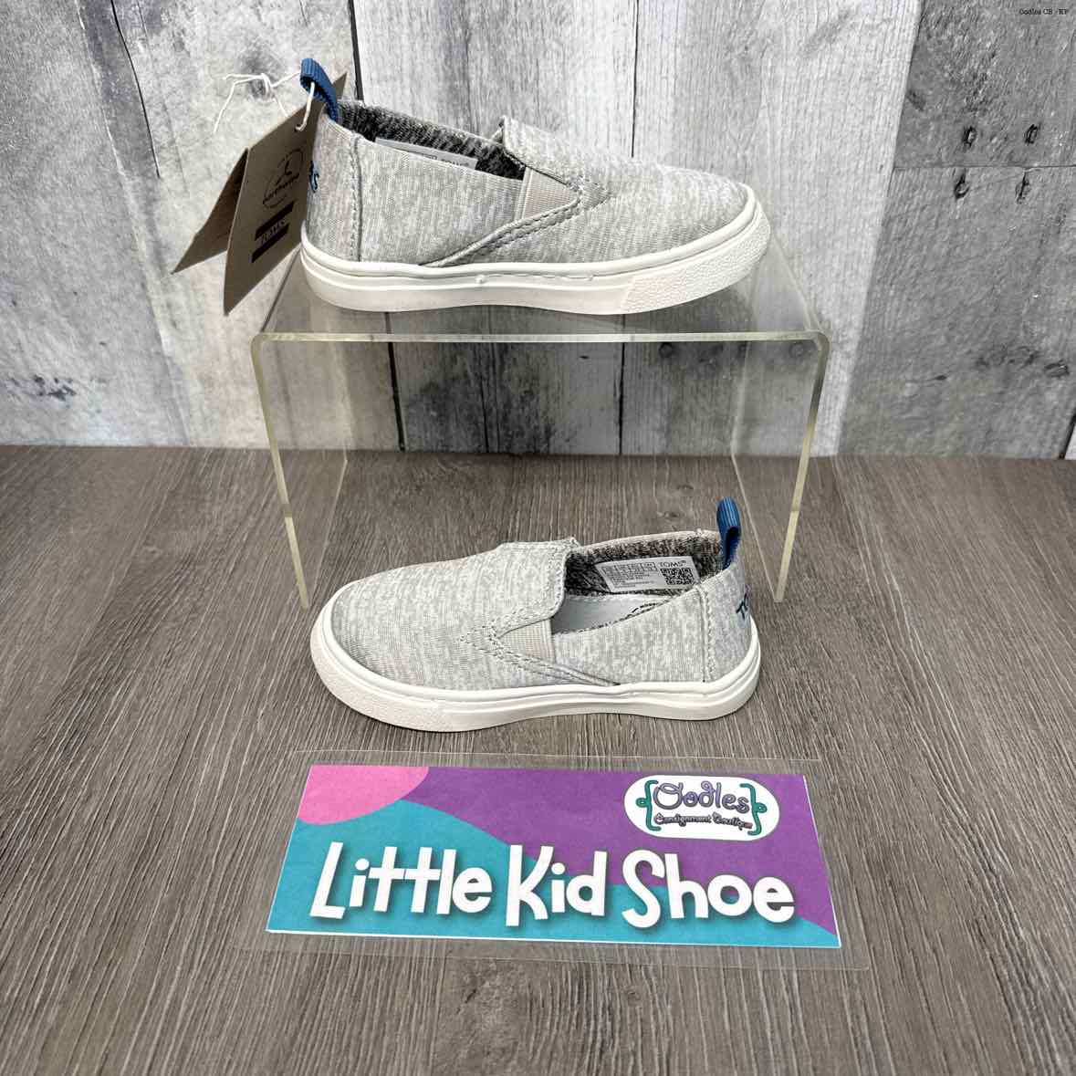 Size 6 Gray Toms Sneakers