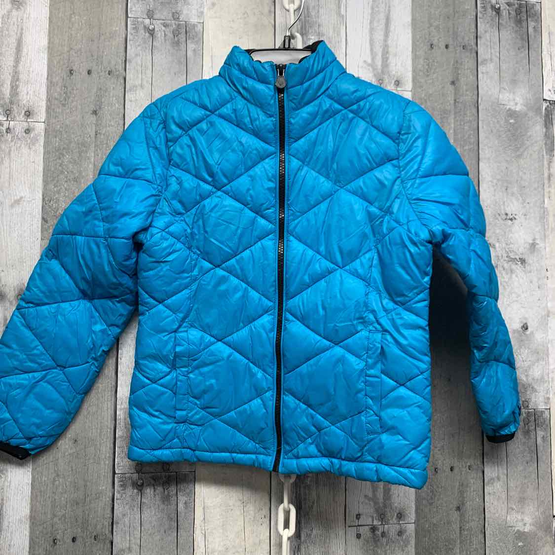 Size 8/10 Turquoise Justice Snow Jacket