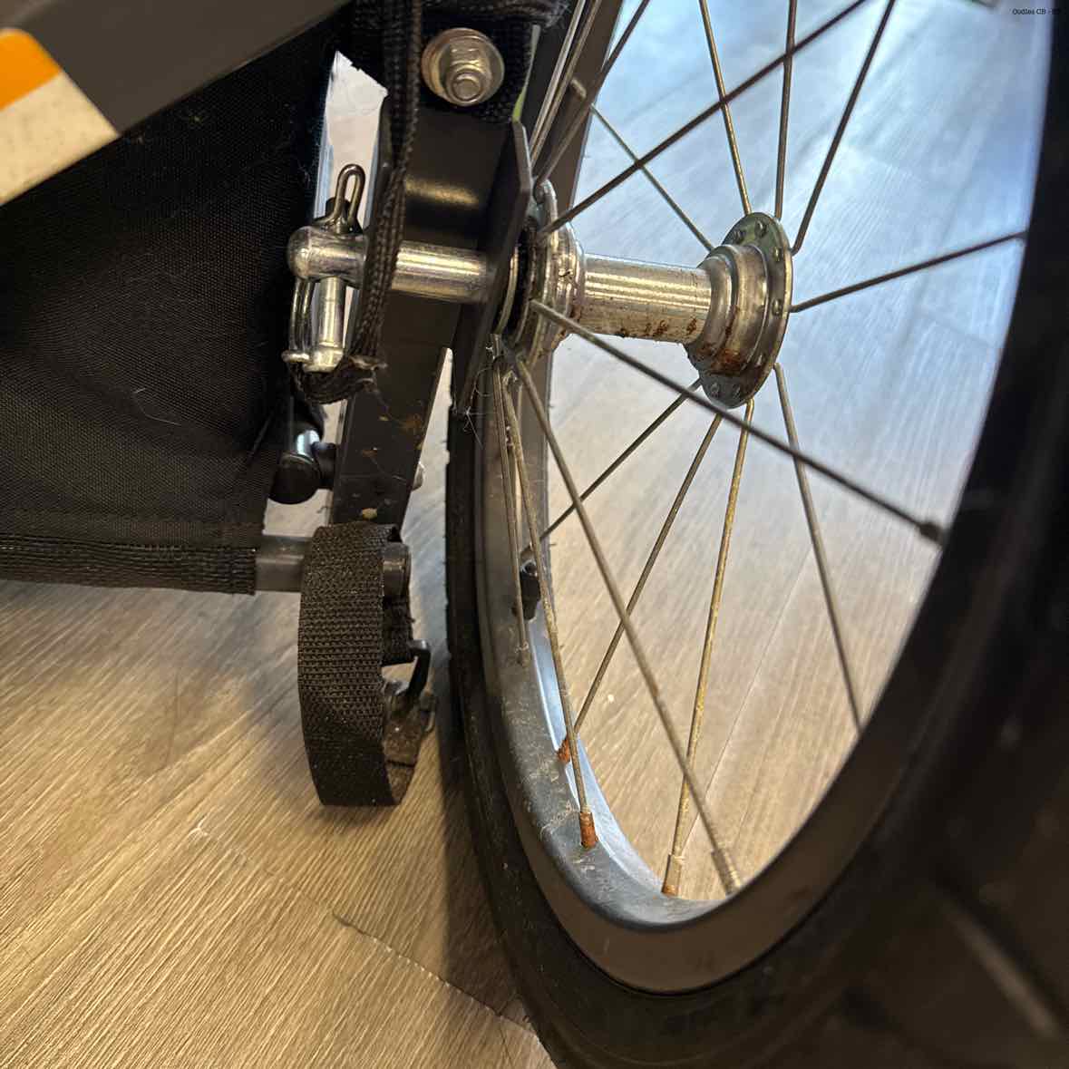 Generic Green/Black Bike Trailer